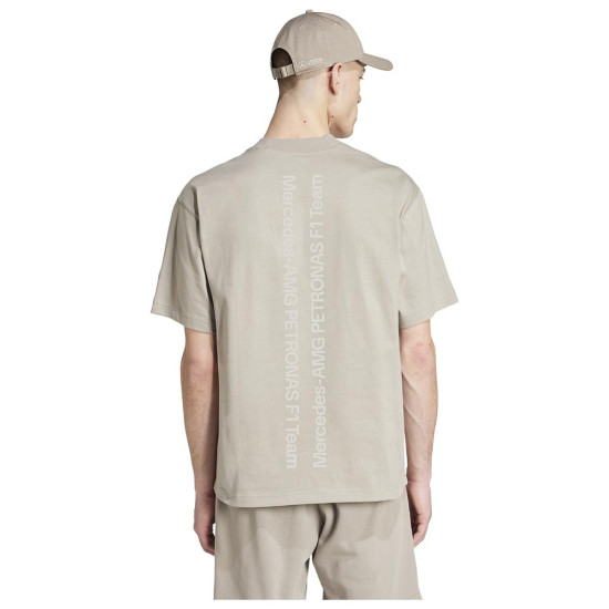 Adidas Ανδρική κοντομάνικη μπλούζα Mercedes - AMG Petronas Formula One Team Premium Sweat Tee